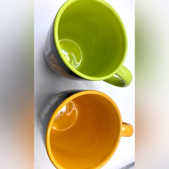 Rare and Unique Garfield Mug Set - Garfield and Odie - Jim Davis - Paws - Picture 9 of 10